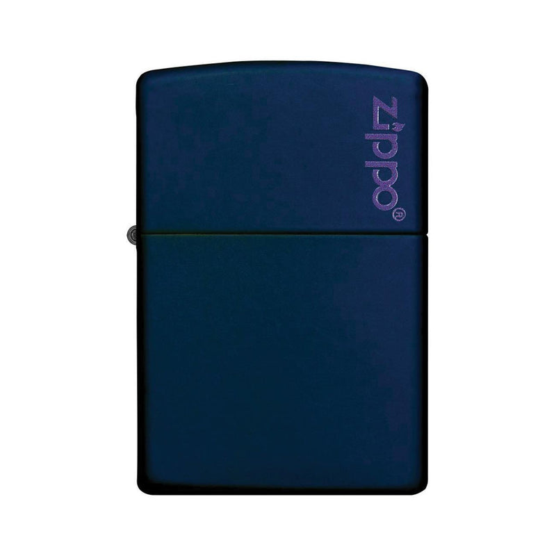 Load image into Gallery viewer, Zippo Windproof Lighter Navy Matte W/zippo Logo
