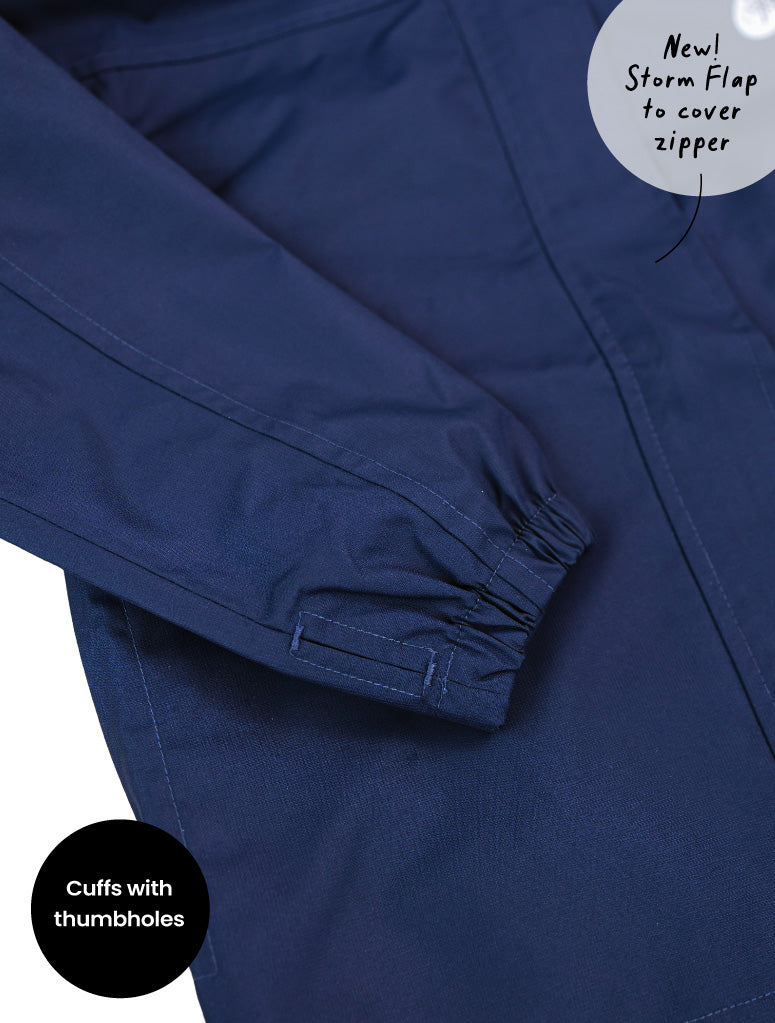 Load image into Gallery viewer, 10K Packaway Rainshell - Navy
