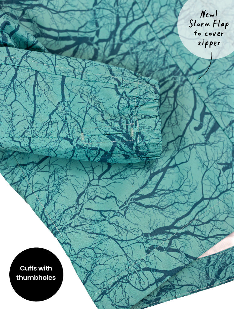 Load image into Gallery viewer, 10K Packaway Rainshell - Winter Woods
