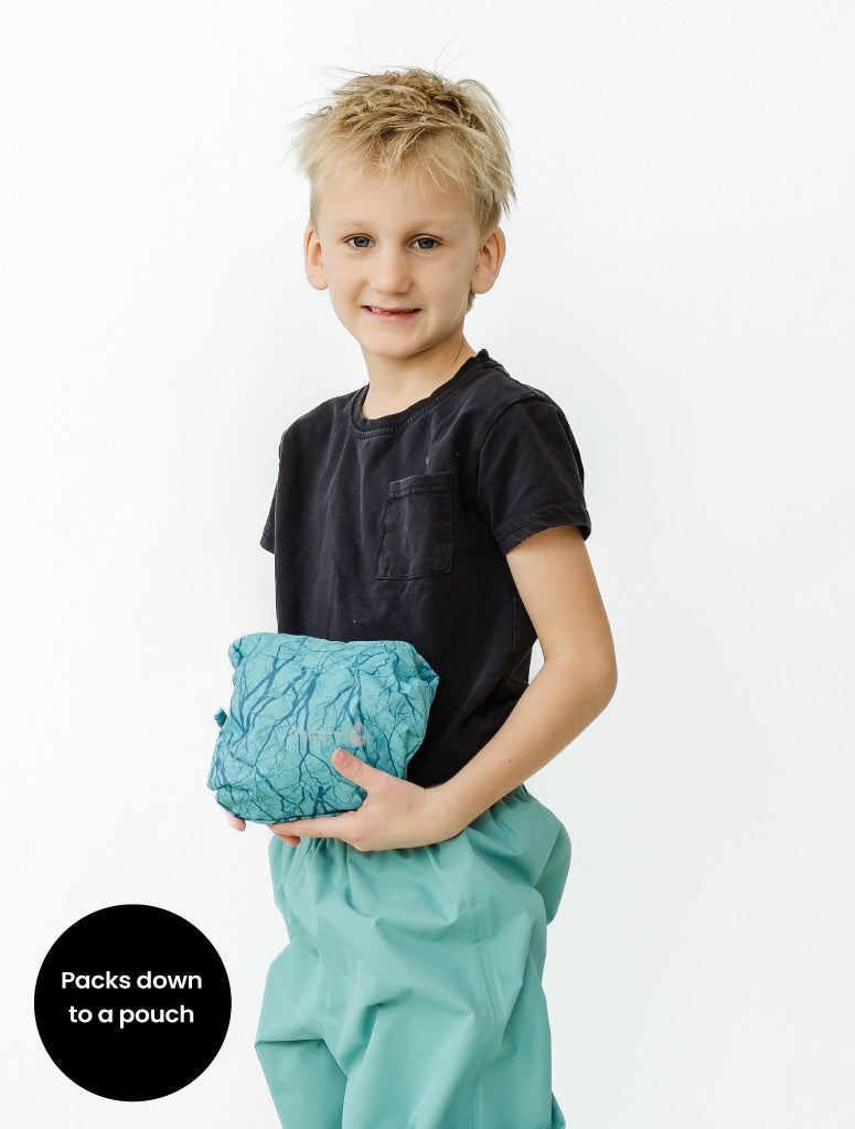 Load image into Gallery viewer, 10K Packaway Rainshell - Winter Woods
