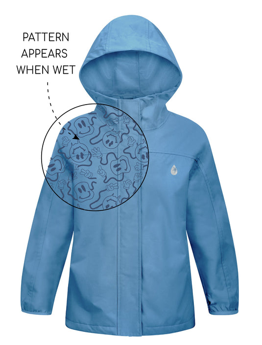SplashMagic Rainshell - Tide Blue | Smiley