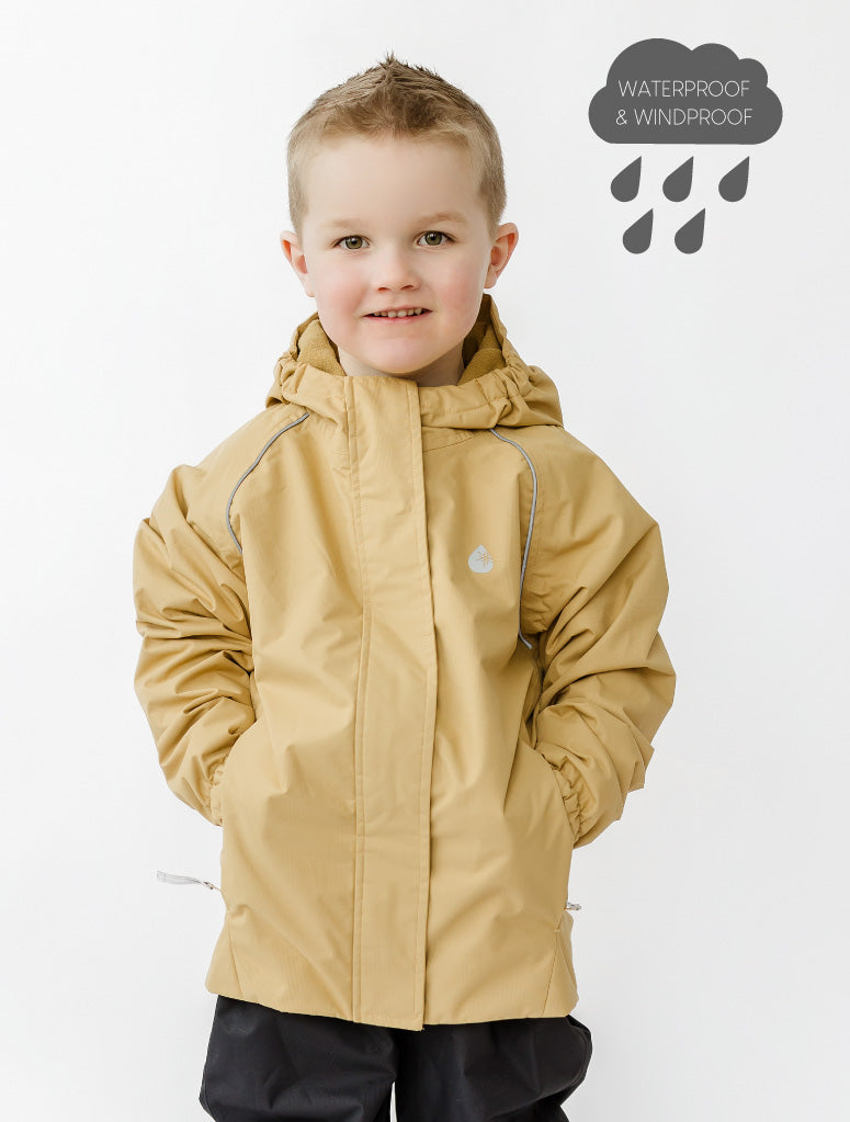 Load image into Gallery viewer, SplashMagic Storm Jacket - Sand | Dino Bones
