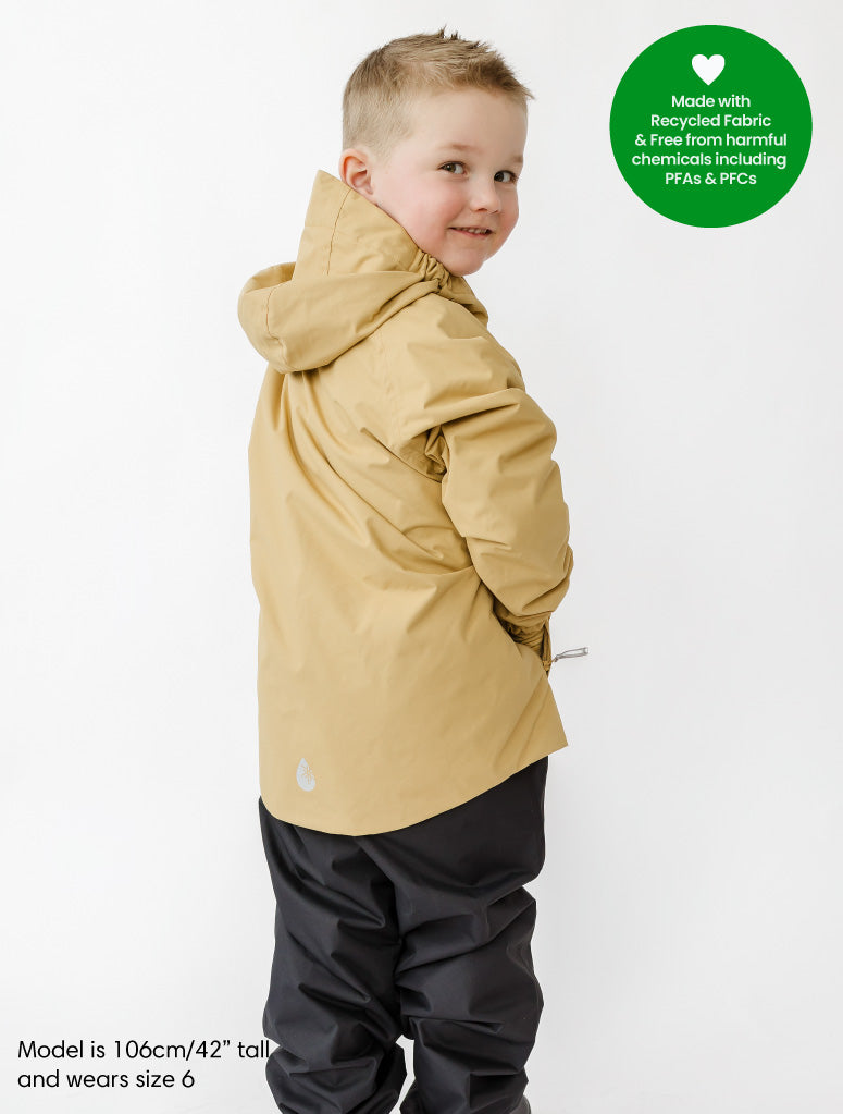 Load image into Gallery viewer, SplashMagic Storm Jacket - Sand | Dino Bones

