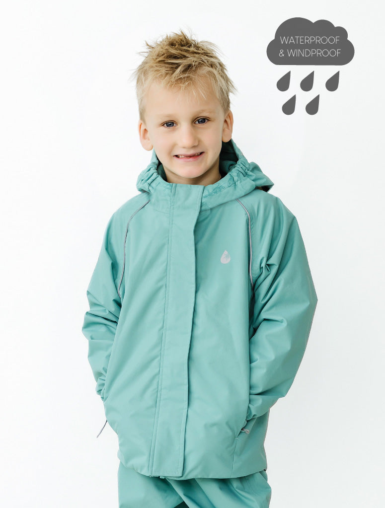 Load image into Gallery viewer, SplashMagic Storm Jacket - Seafoam | Insect Explorer

