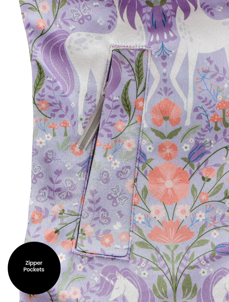 Load image into Gallery viewer, All-Weather Hoodie - Mystic Garden
