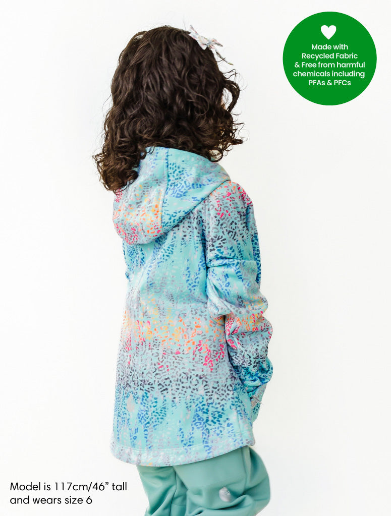 Load image into Gallery viewer, All-Weather Hoodie - Rainbow Leopard
