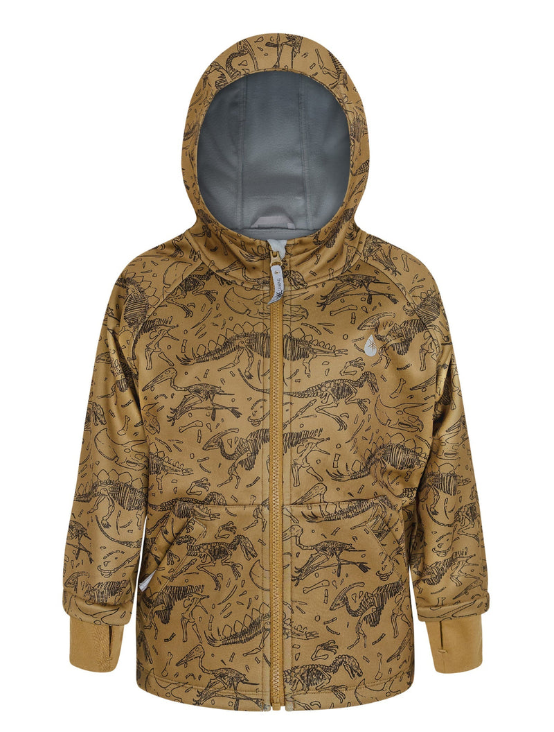 Load image into Gallery viewer, All-Weather Hoodie - Dino Bones
