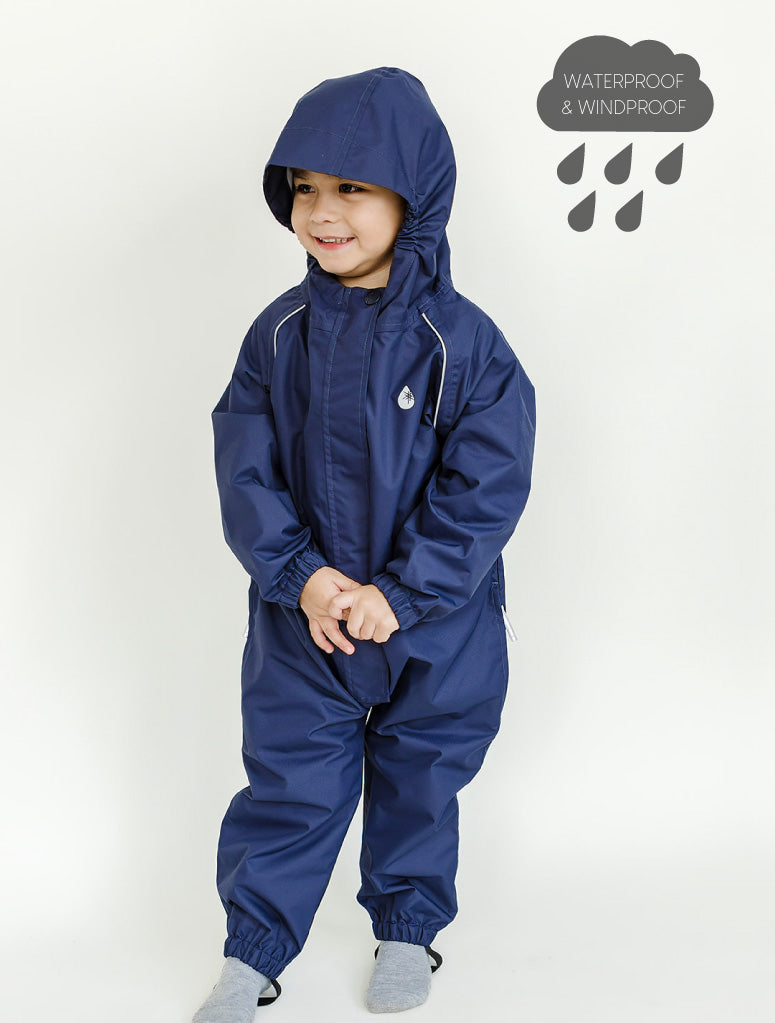Load image into Gallery viewer, 10K Rainsuit - Navy
