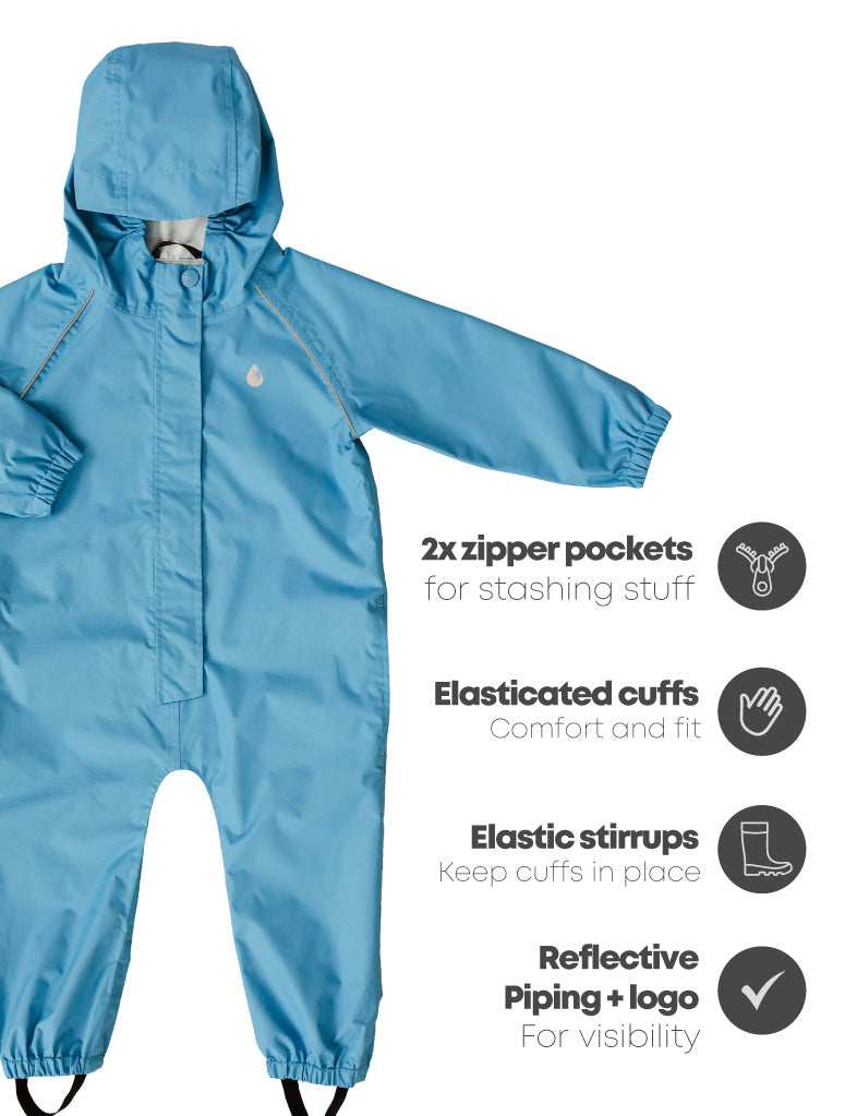 10K Rainsuit - Tide Blue - Skoutley Outdoors LLC