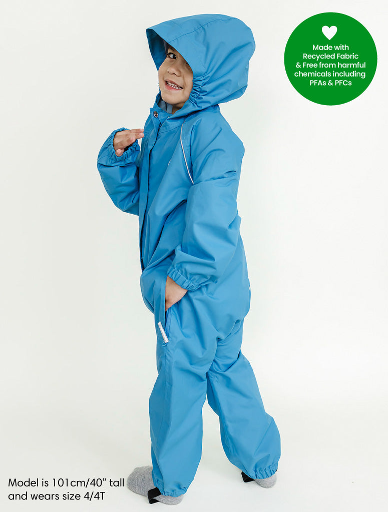 Load image into Gallery viewer, 10K Rainsuit - Tide Blue

