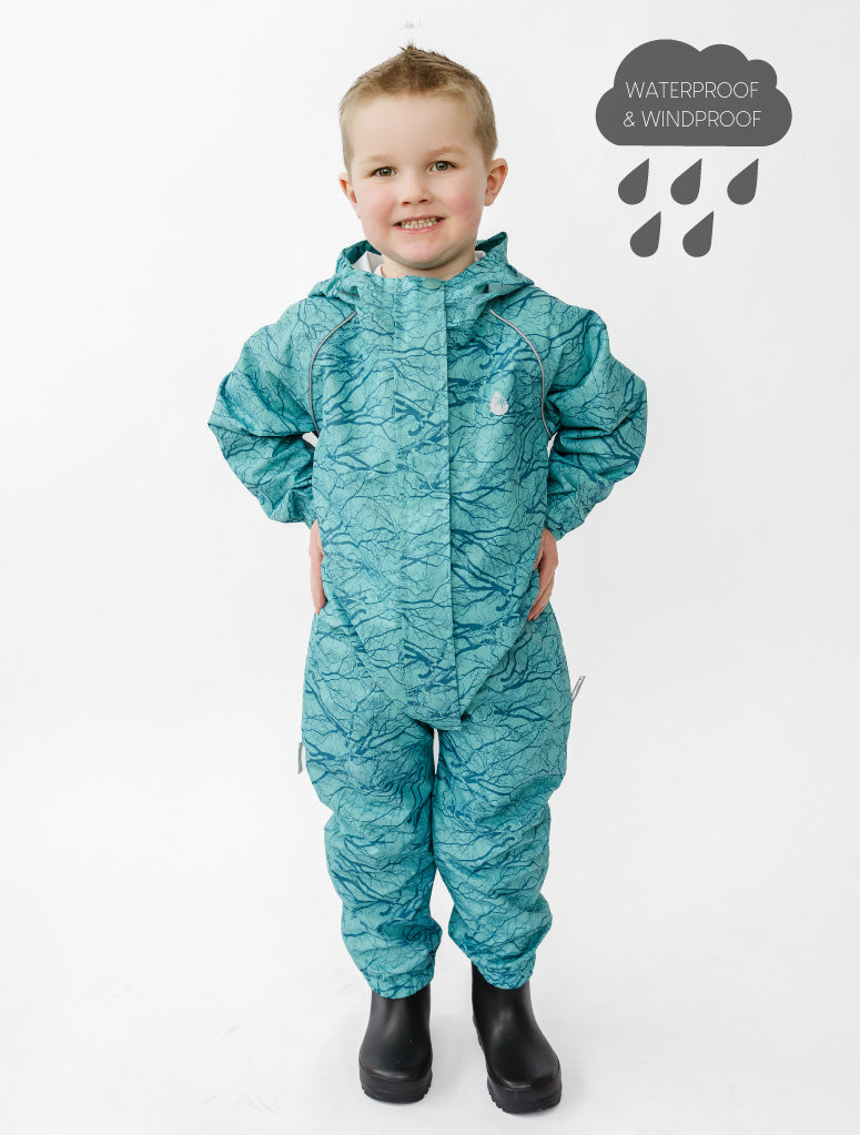 Load image into Gallery viewer, 10K Rainsuit - Winter Woods
