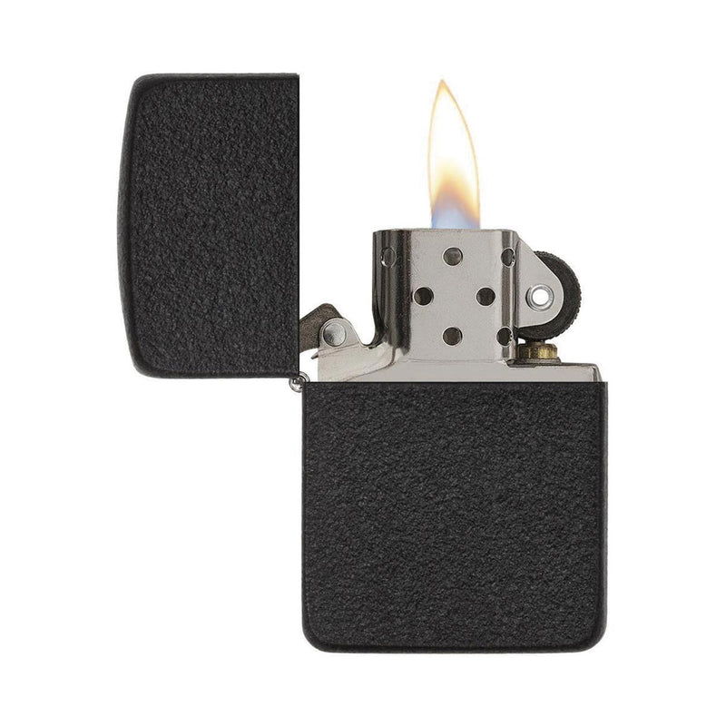 Load image into Gallery viewer, Zippo Windproof Lighter 1941 Replica Black Crackle Finish
