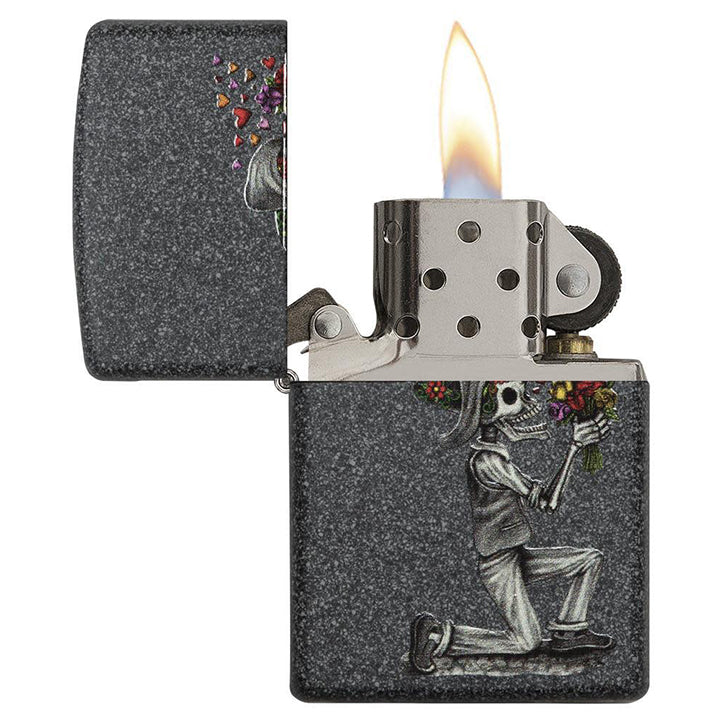 Load image into Gallery viewer, Zippo Windproof Lighter Iron Stone Couple
