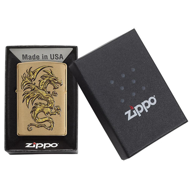 Load image into Gallery viewer, Zippo 204b Dragon Design
