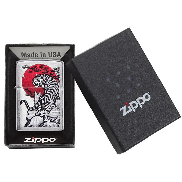 Load image into Gallery viewer, Zippo 200 Asian Tiger Design
