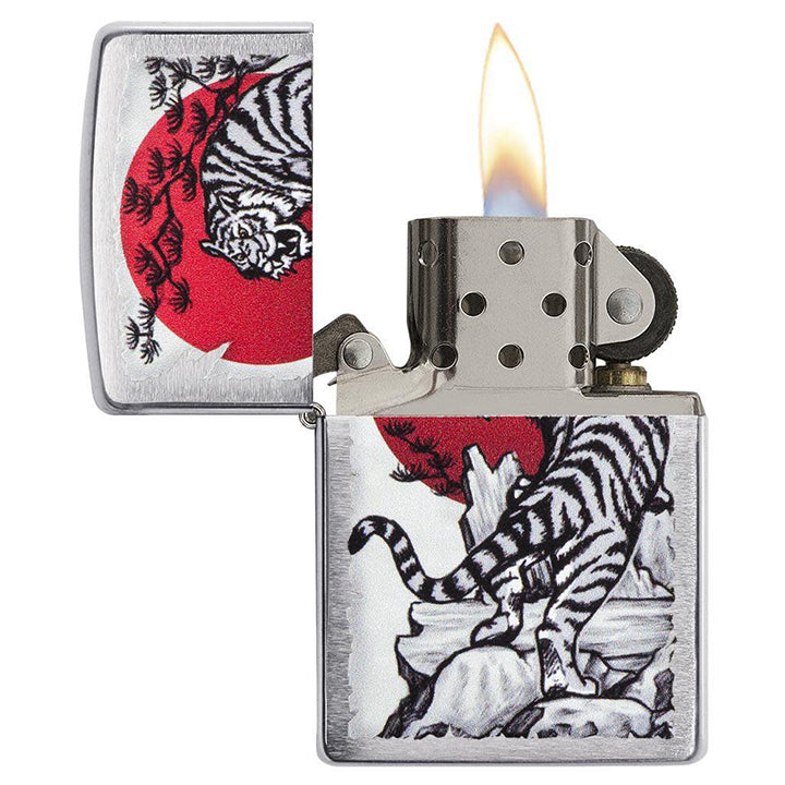 Load image into Gallery viewer, Zippo 200 Asian Tiger Design
