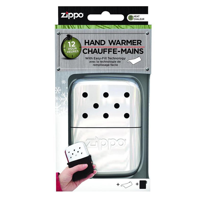 Load image into Gallery viewer, Zippo 12-hour Refillable Hand Warmer - High Polish Chrome
