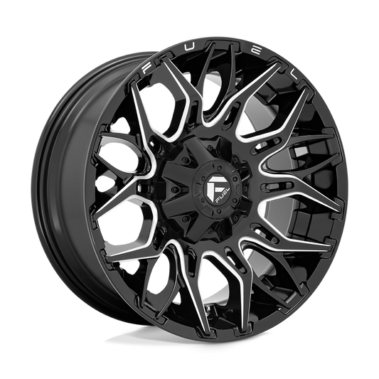 Fuel 1 Pc D769 Twitch Glossy Black Milled