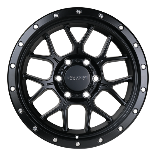 TX - Titan Matte Black 17x9