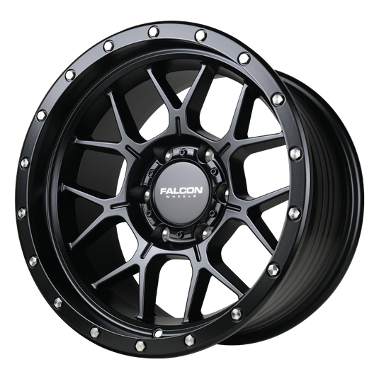 TX - Titan Matte Black 17x9