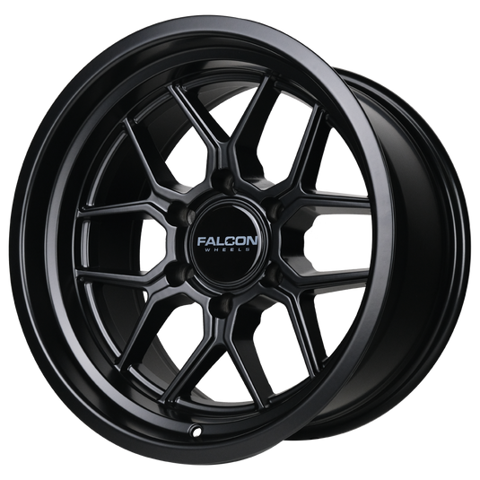 TX1 - Apollo Matte Black 17x9