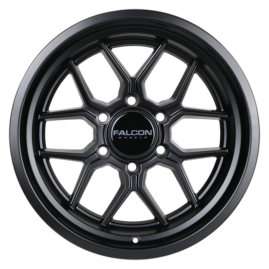 TX1 - Apollo Matte Black 17x9