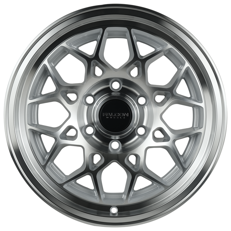 Load image into Gallery viewer, TX3 - EVO Silver w/Machine Face 17x9
