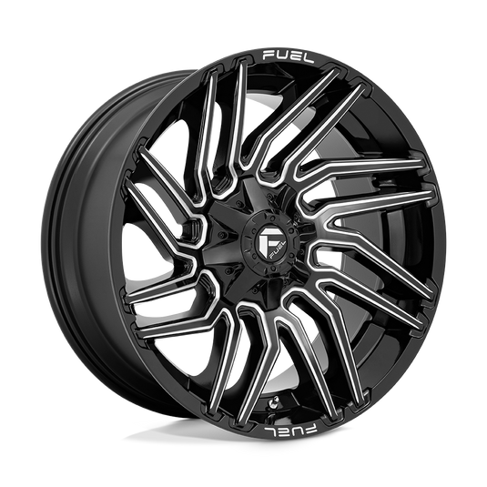 Fuel 1 Pc D773 Typhoon Gloss Black Milled