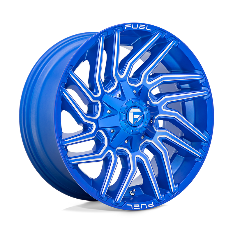 Load image into Gallery viewer, Fuel 1 Pc D774 Typhoon Anodized Blue Milled
