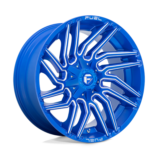 Fuel 1 Pc D774 Typhoon Anodized Blue Milled