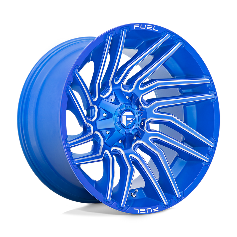 Load image into Gallery viewer, Fuel 1 Pc D774 Typhoon Anodized Blue Milled
