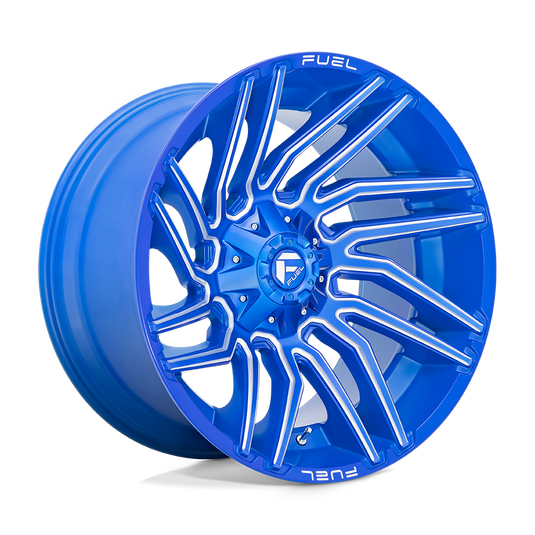 Fuel 1 Pc D774 Typhoon Anodized Blue Milled