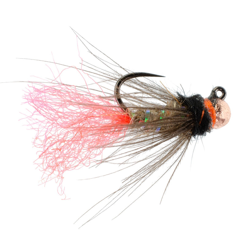 Load image into Gallery viewer, Tungsten Bead Jig Tasmanian Devil Tactical Czech Nymph Euro Nymphing Fly - 6 Flies Size 14
