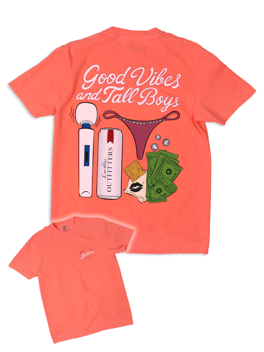 Good Vibes & Tall Boys Tee