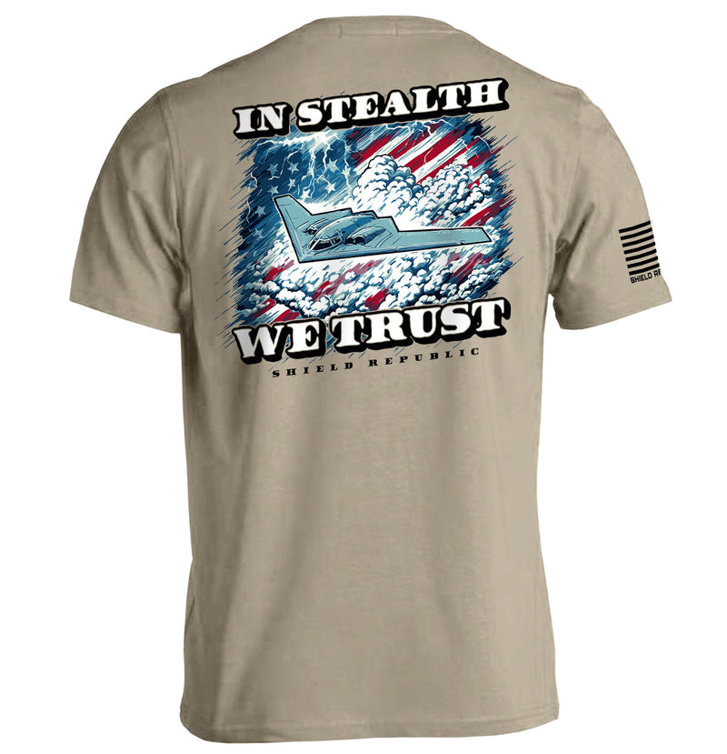 Load image into Gallery viewer, In Stealth We Trust (Black)
