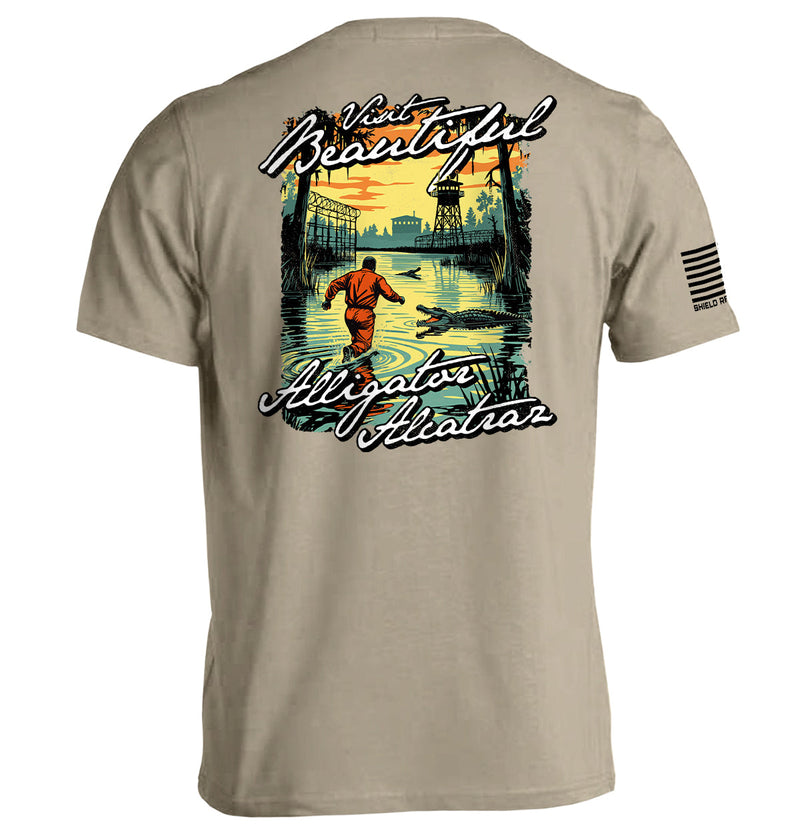 Load image into Gallery viewer, Visit Beautiful Alligator Alcatraz
