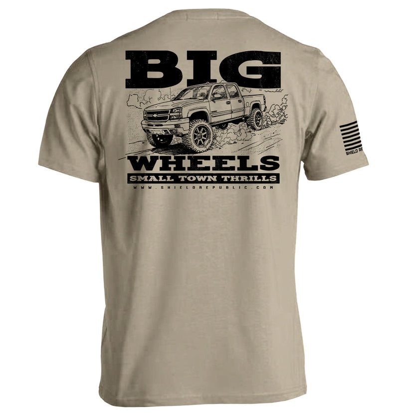 Load image into Gallery viewer, Big Wheels Small Town Thrills
