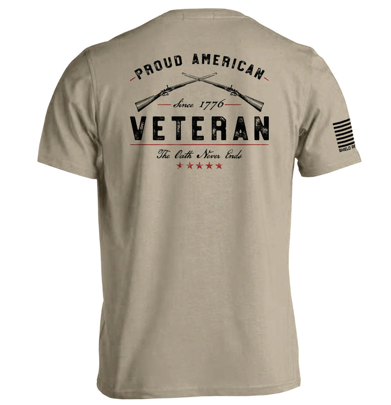 Load image into Gallery viewer, Proud American Veteran The Oath Never Ends
