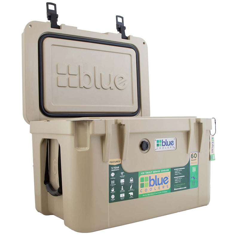 Load image into Gallery viewer, 60 Quart Ice Vault Roto-Molded Cooler
