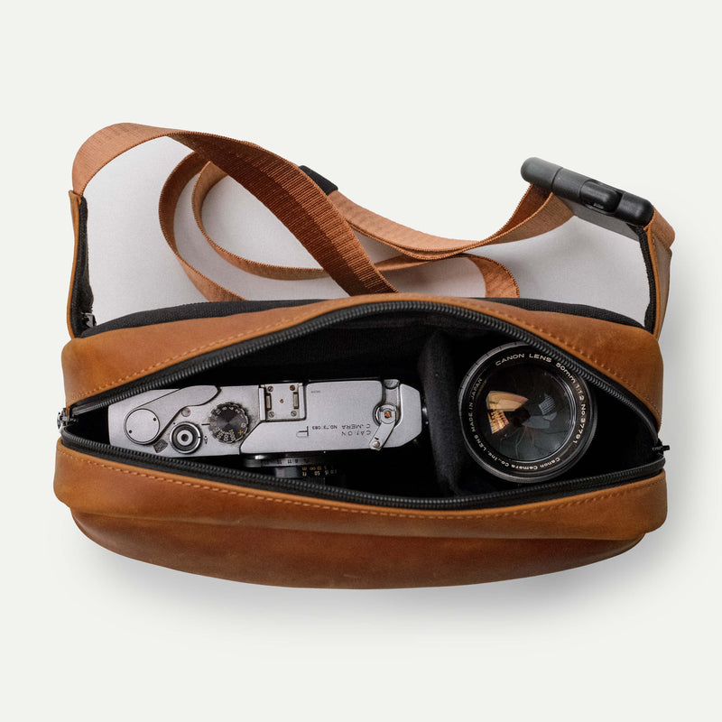 Load image into Gallery viewer, Legacy Camera Sling - 2L Leather
