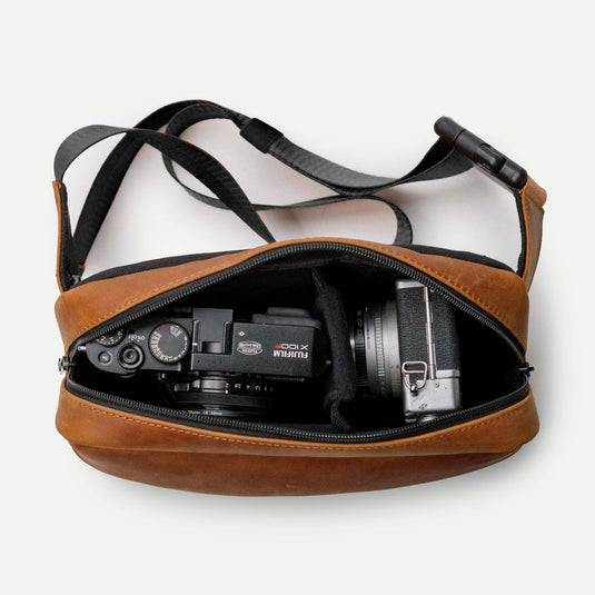 Legacy Camera Sling - 2L Leather