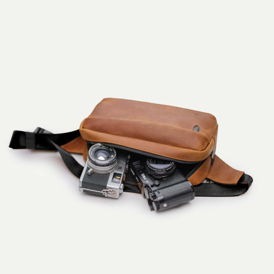 Legacy Camera Sling - 2L Leather