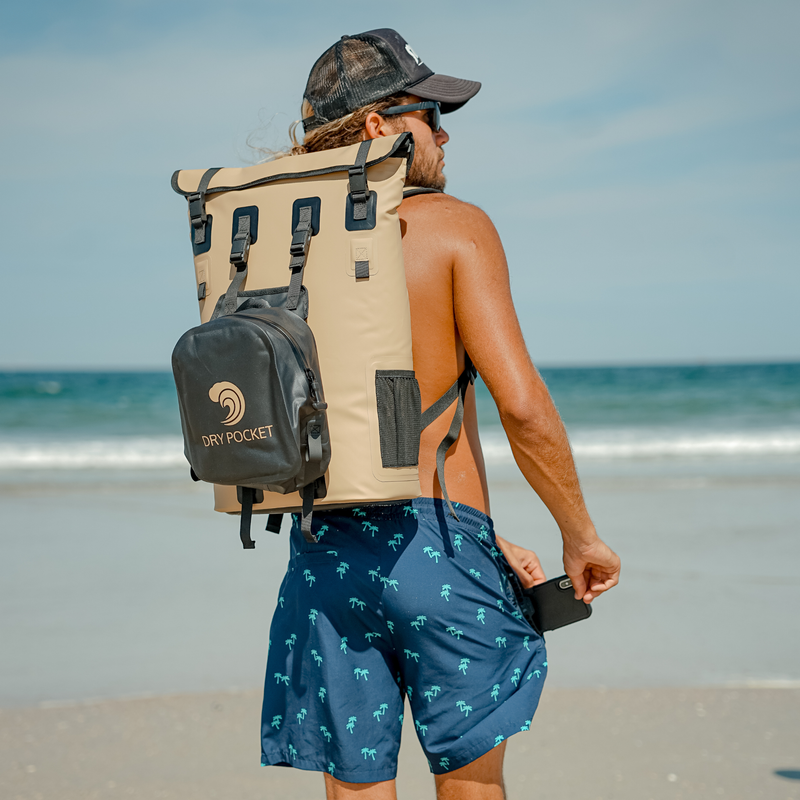 Load image into Gallery viewer, The Bellavia - Waterproof Floating Backpack Cooler With Dry Bag
