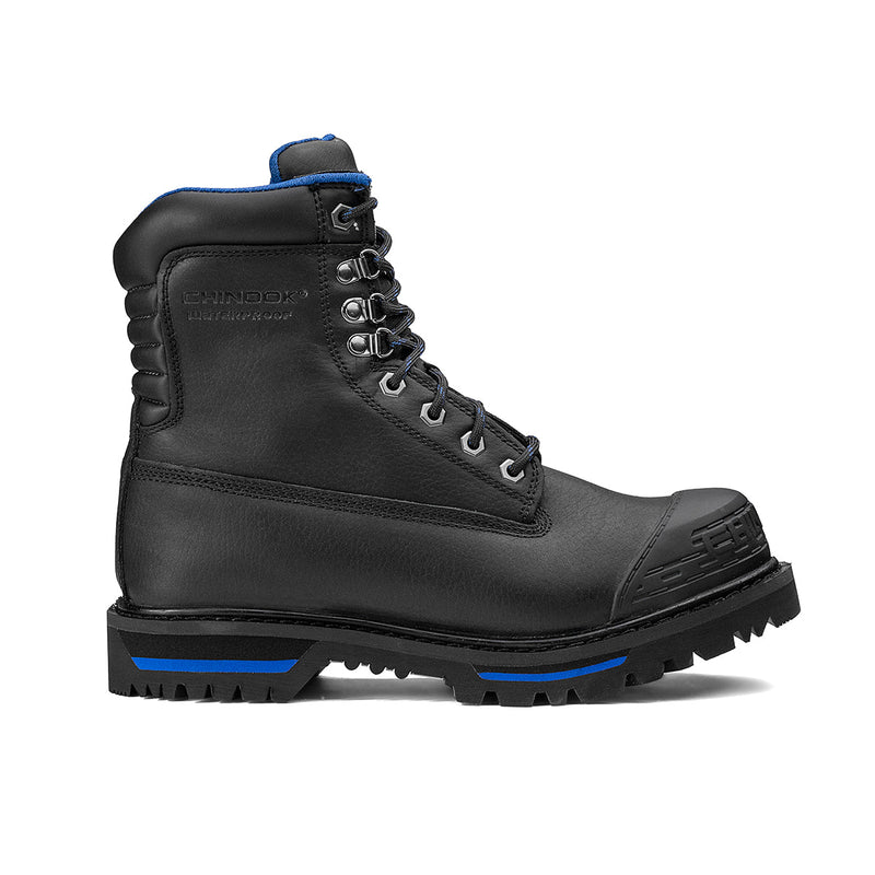 Load image into Gallery viewer, Tarantula 8" Steel Toe Men’s Waterproof Work Boot - Black
