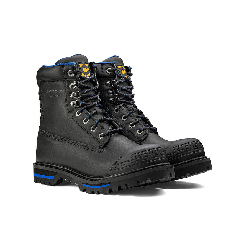 Load image into Gallery viewer, Tarantula 8" Steel Toe Men’s Waterproof Work Boot - Black
