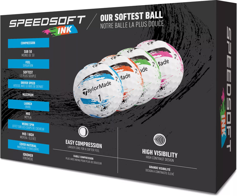 Load image into Gallery viewer, TaylorMade SpeedSoft Golf Balls
