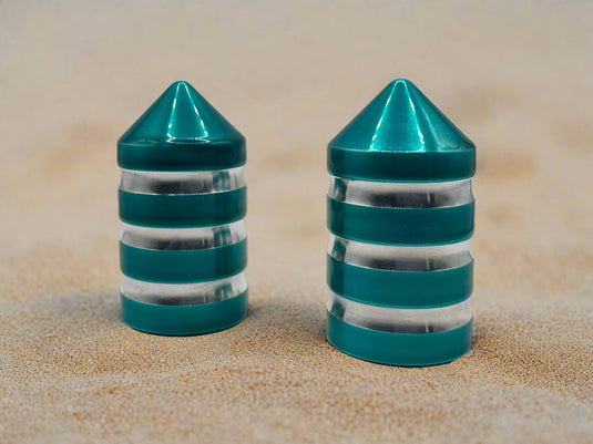 Marshin Whips Billet Magnetic Base Caps | Protective Dust Covers | Pair