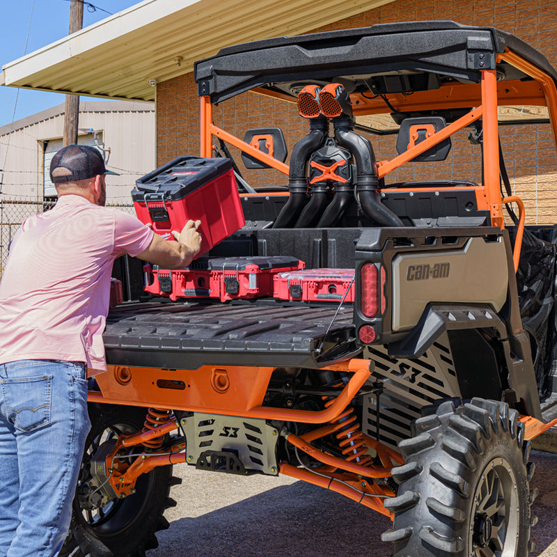 Load image into Gallery viewer, Can-Am Defender Milwaukee PACKOUT Bed Mount
