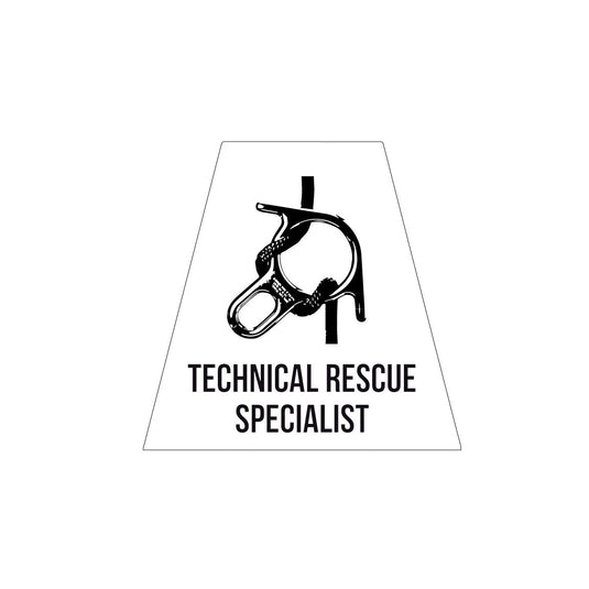 TECHNICAL RESCUE SPECIALIST REFLECTIVE HELMET (TET) TETRAHEDRON