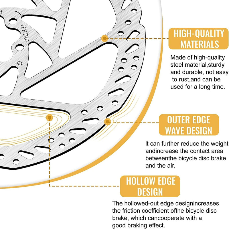 Load image into Gallery viewer, Tektro TR-24 Disc - 140/160/180/203mm
